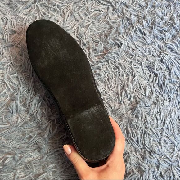 Stanley Blacker Men’s Patent Leather Black Slippers Size 9 - Picture 6 of 6